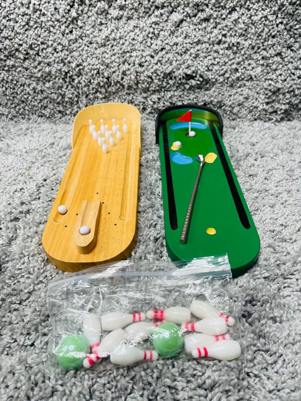 Dave And Busters Mini Billiard And Golf Game
